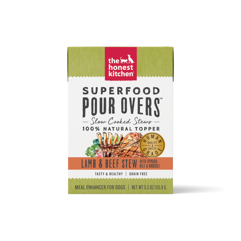The Honest Kitchen - Dog Superfood Pour Overs Lamb & Beef Stew 5.5oz