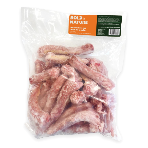 Bold by Nature Dog Frozen Whole Chicken Necks 2 lb