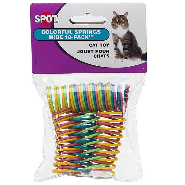 SPOT - Cat Colorful Springs Wide 10PK