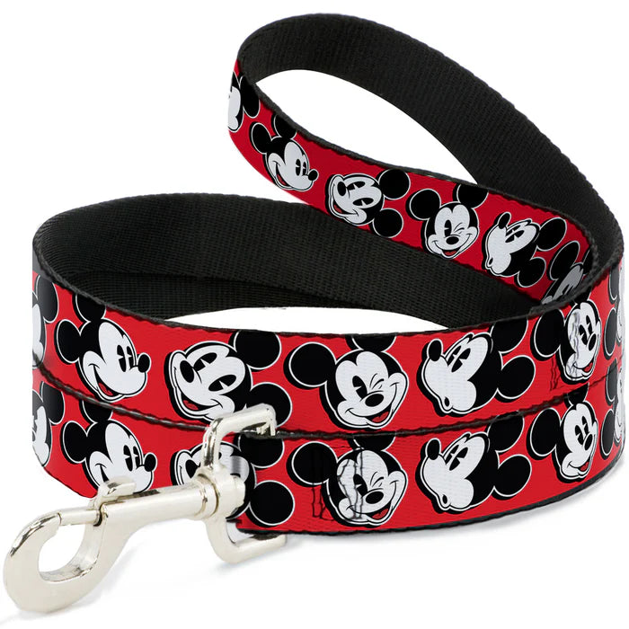 Buckle Down - Mickey Mouse Expressions Dog Leash