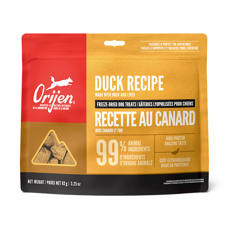 Orijen - Freeze-Dried Dog Treats Duck 3.25oz