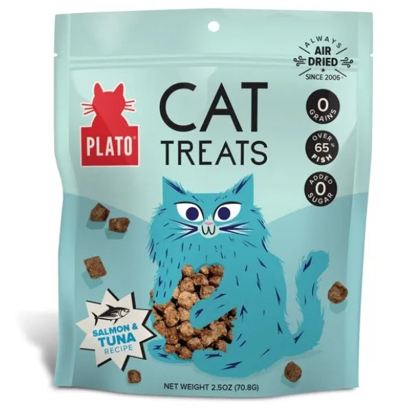 Plato Air Dried Cat Treats - Tuna & Salmon