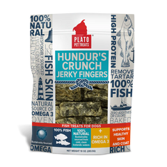 Plato - Dog Hunder's Crunch Jerky Fingers 10oz