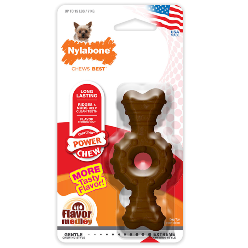 Nylabone - DURACHEW TEXTURED RING BONE PETITE