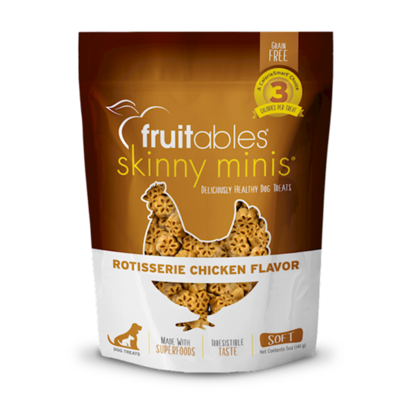 Fruitables - Dog Skinny Minis Rotisserie Chicken Treats 5oz