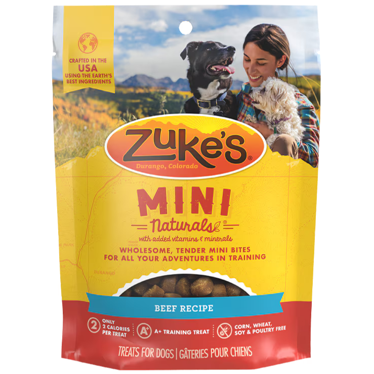 Zukes - Dog Mini Naturals Beef 1lb