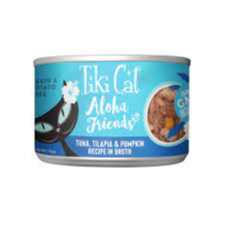 Tiki Cat - Aloha Friends - Tuna & Tilapia with Pumpkin 3oz