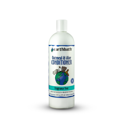 Earthbath - Dog Fragrance Free Oatmeal & Aloe Conditioner 16oz