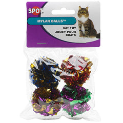 SPOT - Cat Mylar Balls 1.5" 4PK