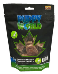 Puppy World - Freeze Dried Kangaroo Tail 300g