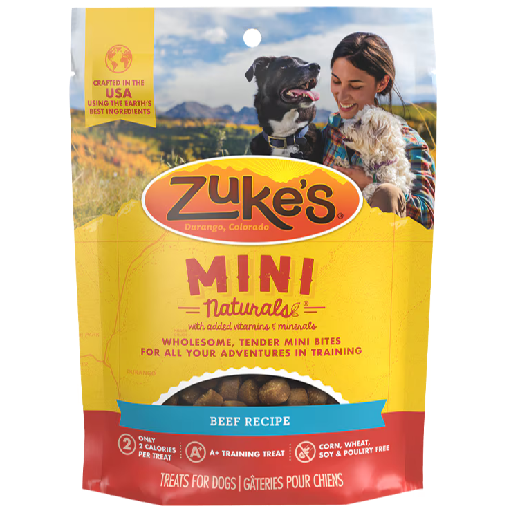 Zukes - Dog Mini Naturals Beef 6oz