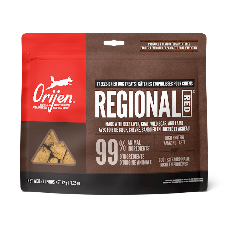 Orijen - Freeze-Dried Dog Treats Regional Red 3.25oz