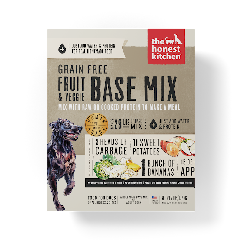 The Honest Kitchen - Dog GF Base Mix Fruit & Veggie Box 7lb