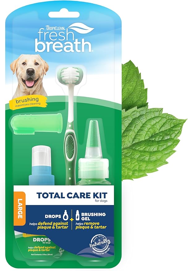 Tropiclean - Dog Oral Care Kit Large