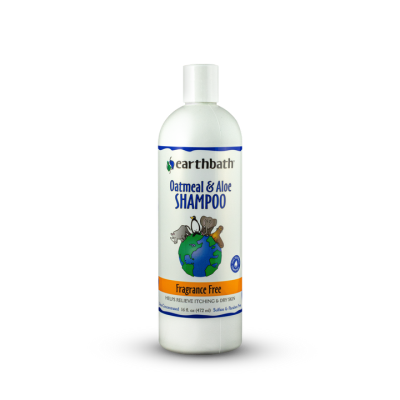 Earthbath - Dog Fragrance Free Oatmeal & Aloe Shampoo 16oz