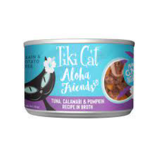 Tiki Cat - Aloha Friends - Tuna Calamari with Pumpkin 3oz