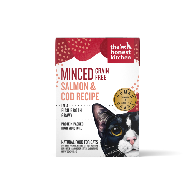 The Honest Kitchen - Cat Minced Salmon & Cod 5.5oz