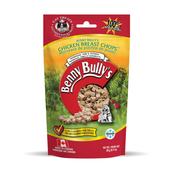 Benny Bully's - Cat Chicken Breast Chops 20g