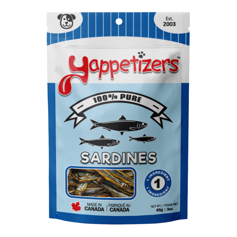 Yappetizers - Dog - Sardines 85g