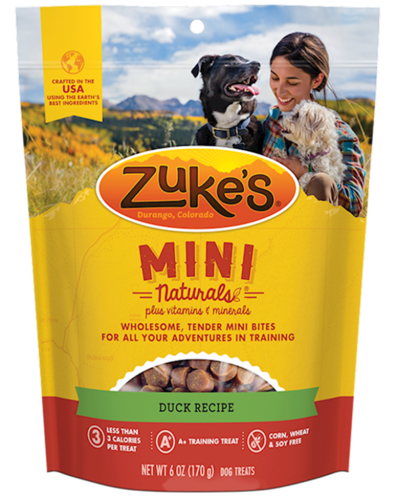 Zukes - Dog Mini Naturals Duck 6 oz