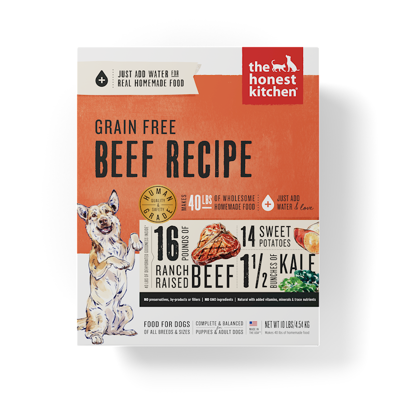 The Honest Kitchen - Dog Grain Free Beef Box 10lb