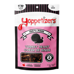 Yappetizers - Dog - Turkey Heart 85g