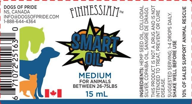 Finnessiam SMART OIL - Medium - for pets up to 26-75lb