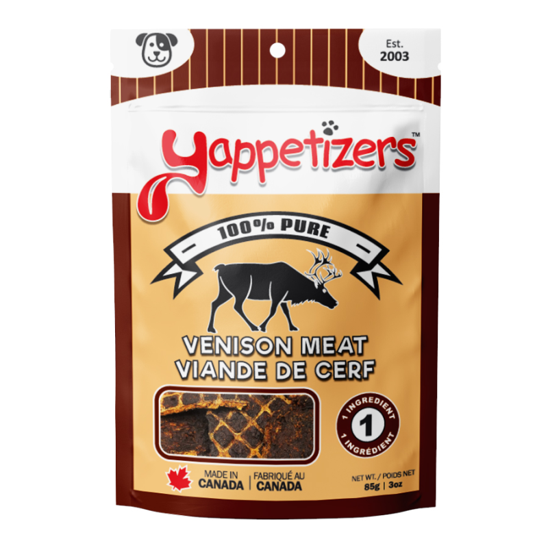 Yappetizers - Dog - Venison 85g