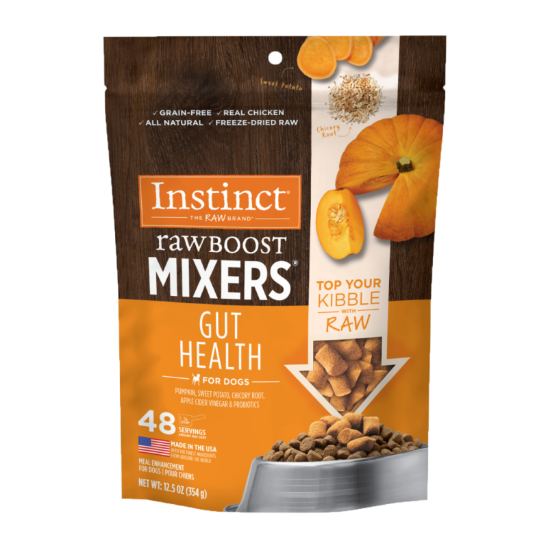 Instinct Raw Boost Mixers - Dog - Gut Health 12.5oz