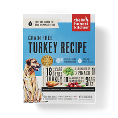 The Honest Kitchen - Dog Grain Free Turkey Box 10lb