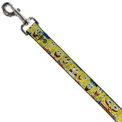 Buckle Down - Spongebob Expressions Dog Leash