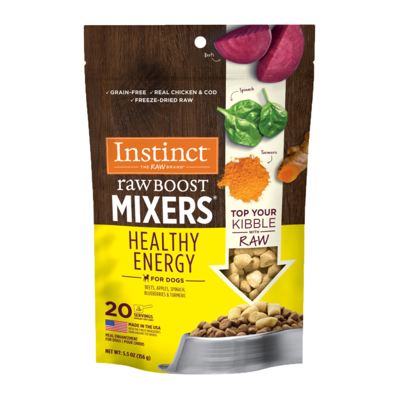 Instinct Raw Boost Mixers - Dog - Healthy Energy 5.5oz