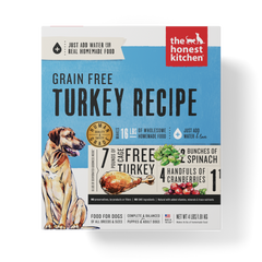 The Honest Kitchen - Dog Grain Free Turkey Box 4lb