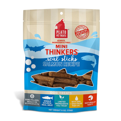 Plato - Dog Mini Thinkers Salmon 6oz