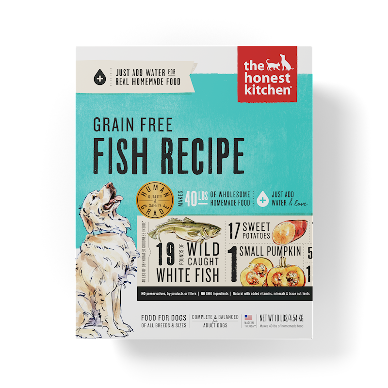 The Honest Kitchen - Dog Grain Free White Fish Box 10lb