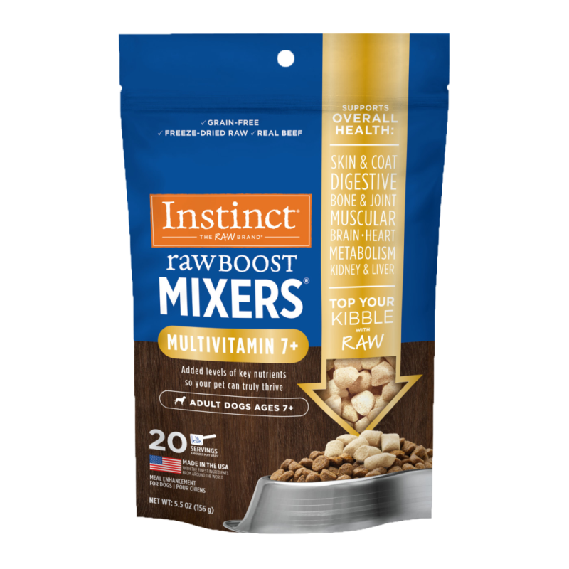 Instinct Raw Boost Mixers - Dog - Multivitamin 7+ 12.5oz