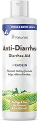 NaturVet Anti-Diarrhea plus Kaolin for Dogs and Cats 8oz