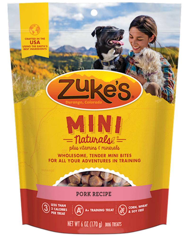 Zukes - Dog Mini Naturals Roasted Pork 1lb