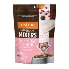 Instinct Raw Boost Mixers - Dog - Skin & Coat Health 12.5oz