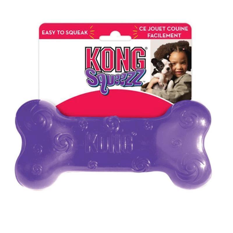 KONG - Dog Squeezz Bone Large