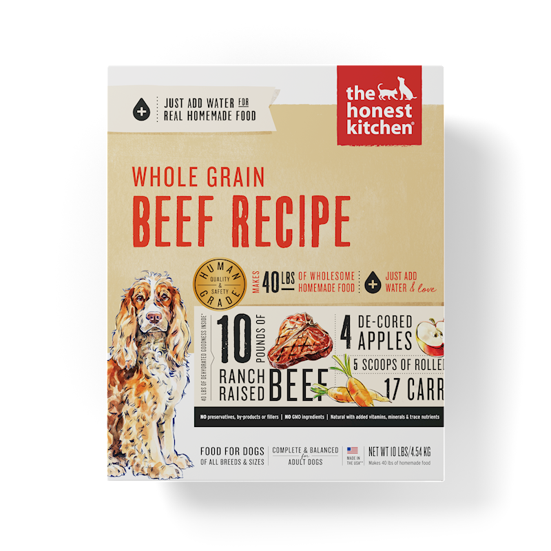 The Honest Kitchen - Dog Whole Grain Beef Box 10lb