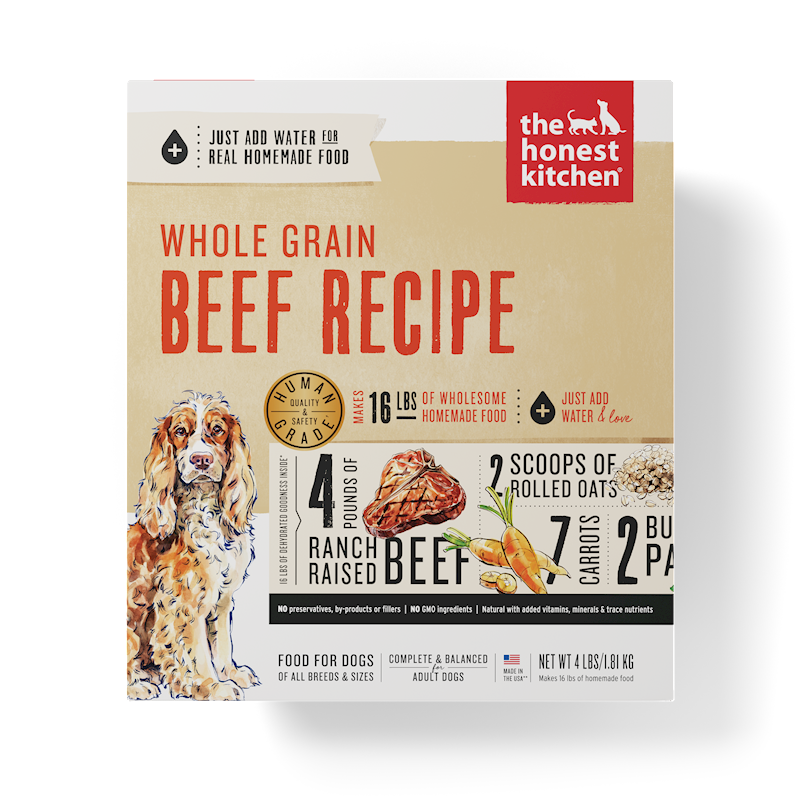 The Honest Kitchen - Dog Whole Grain Beef Box 4lb