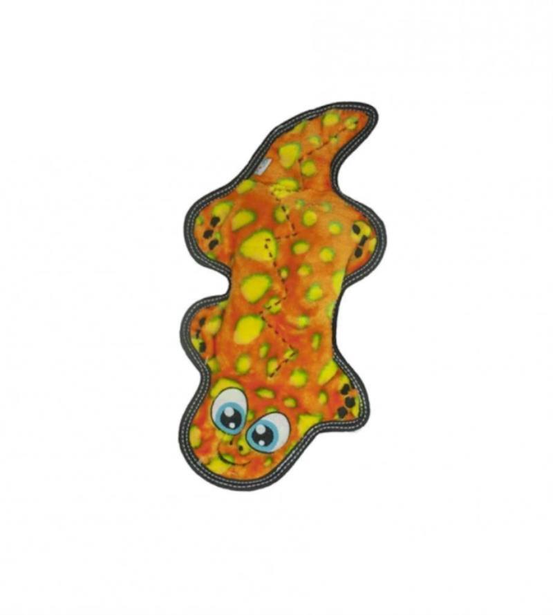 Outward Hound - Dog Durablez Gecko 2 Squeakers Red/Orange