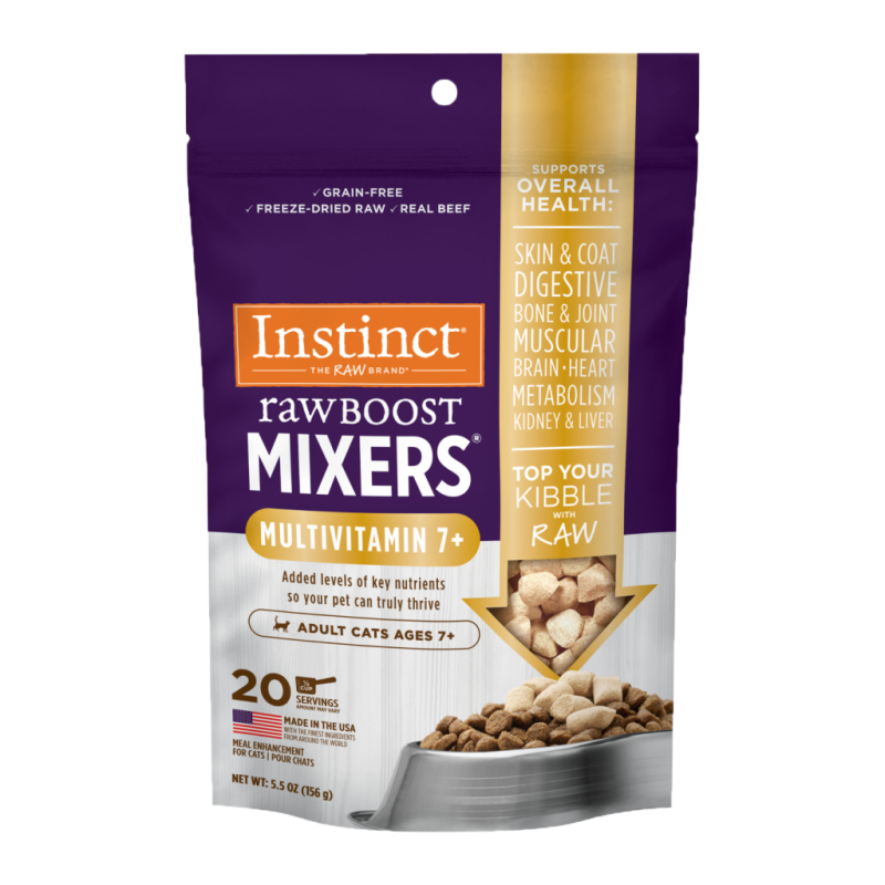 Instinct Raw Boost Mixers - Cat - Multivitamin 7+ 5.5oz