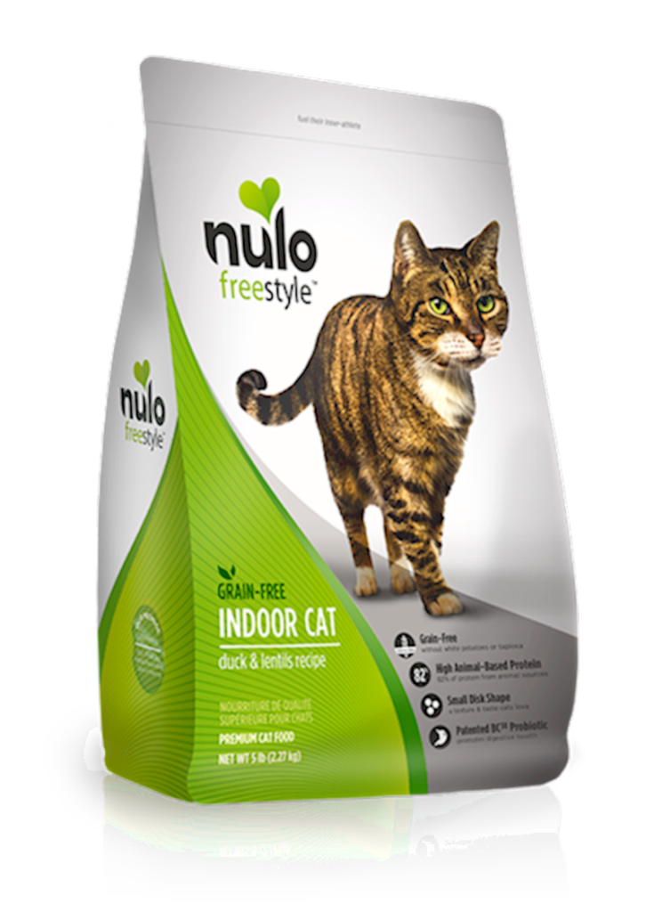 Nulo - Freestyle - Cat Grain Free Indoor Cat Duck & Lentils 12lb