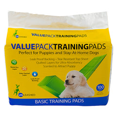 Unleashed Basic Value Housebreaking Pads 100PK