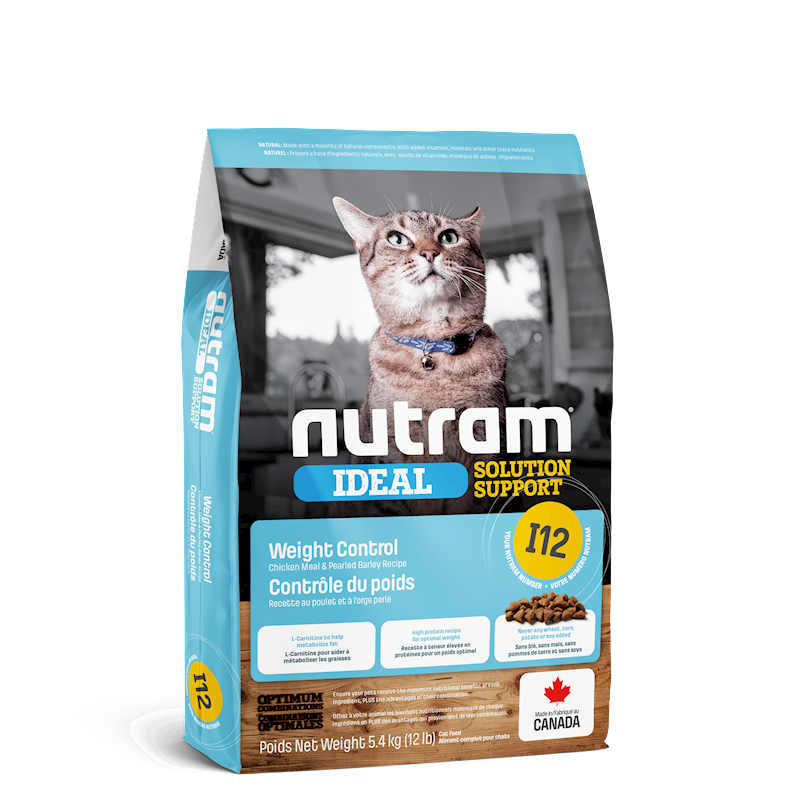 Nutram - Cat Ideal Solution Weight Control 11.9lb (I12)