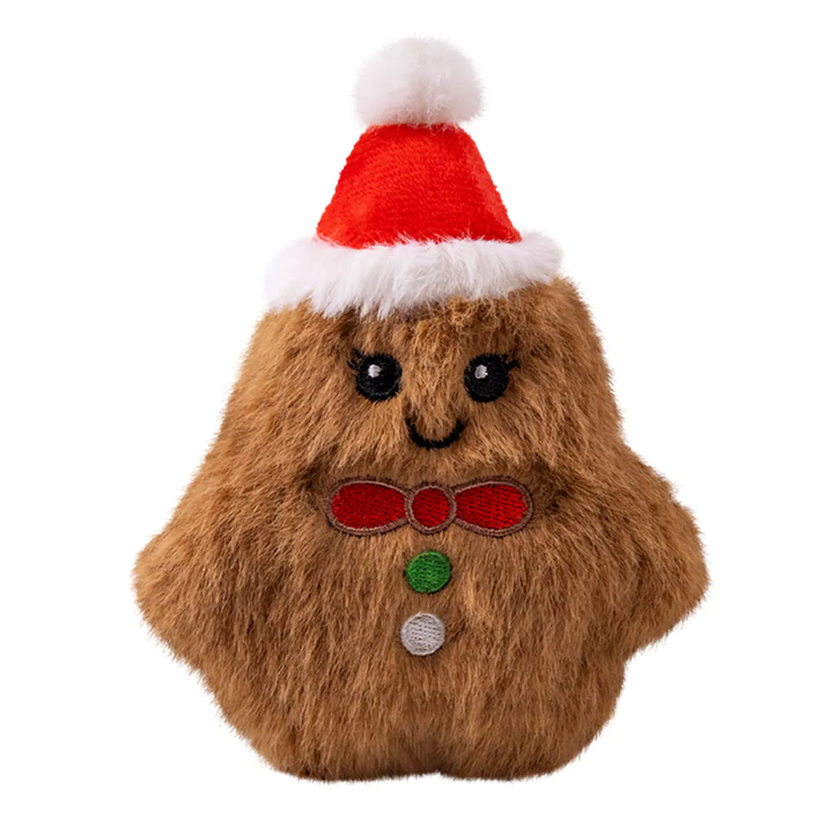 KONG® Holiday Snuzzles Mini Gingerbread Dog Toy