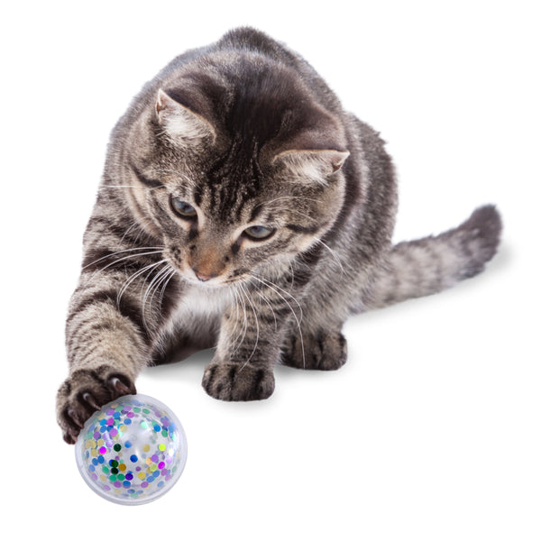 Kong - Cat Active Confetti Ball