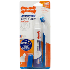 Nylabone - Advanced Oral Care Dental Kit for Cats